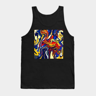 Inkscape marble Tank Top